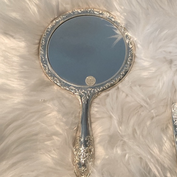 Vintage Godinger Silver Art Silver Plated Vanity Set Art Nouveau Cottagecore - Picture 5 of 6